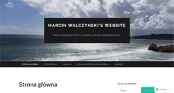 Desktop Screenshot of marcinwalczynski.com